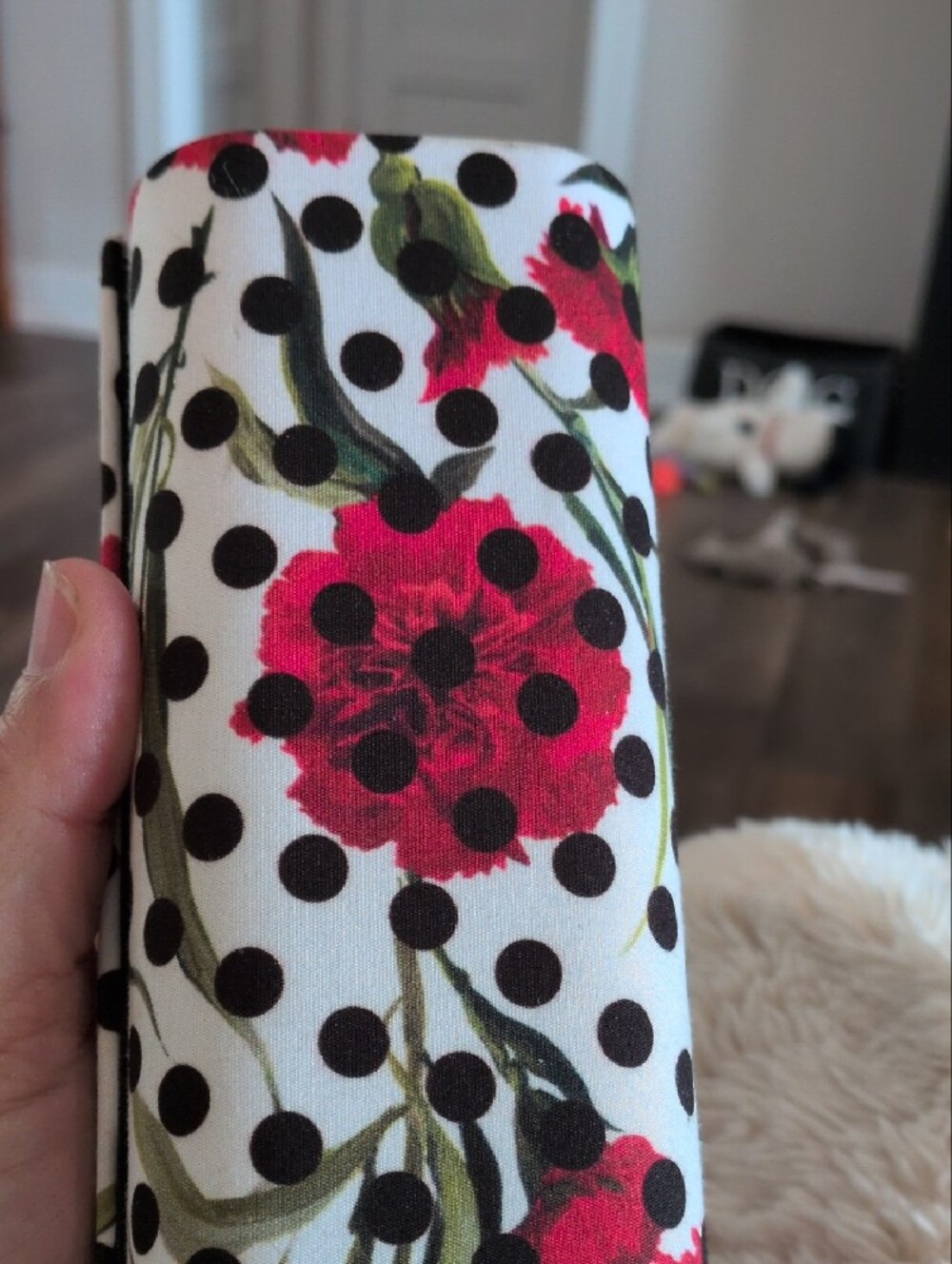 Dolce & Gabbana Y2K Archival 3009 Sunglasses & Carnation Polka Dot Case - Picture 8 of 10